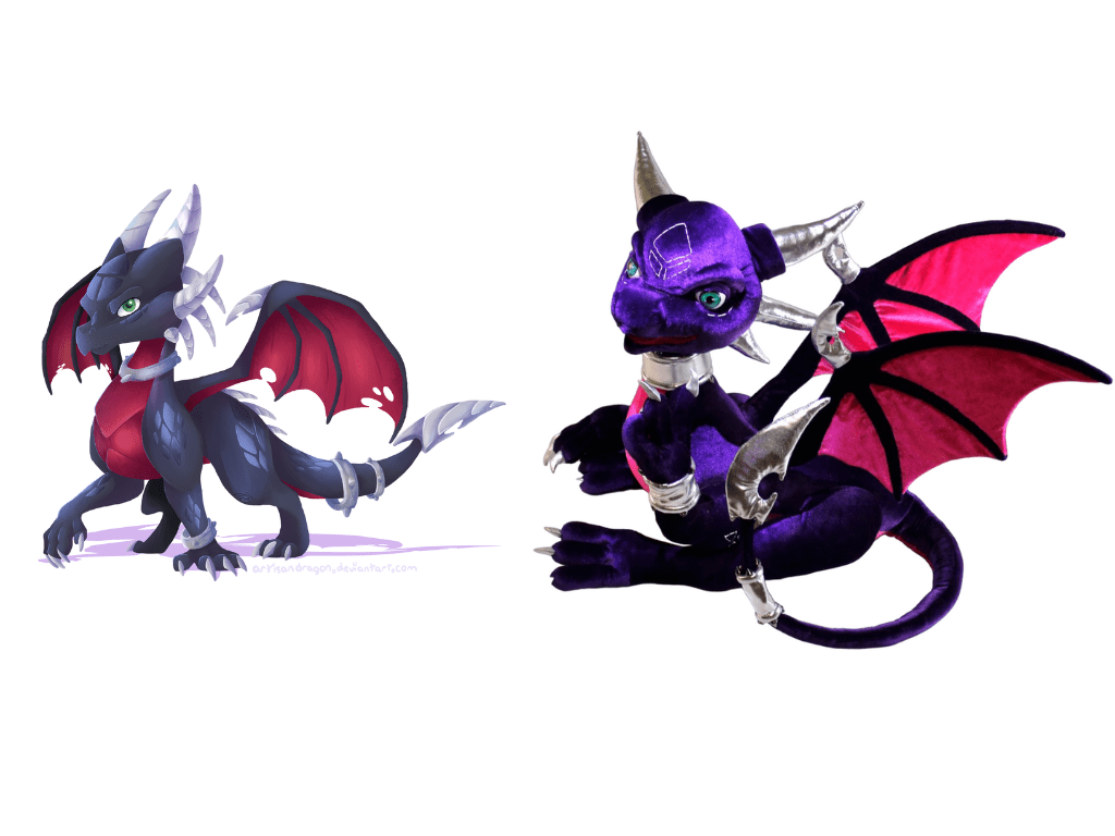 Cynder-dragon-stuffed-toy-made-to-order