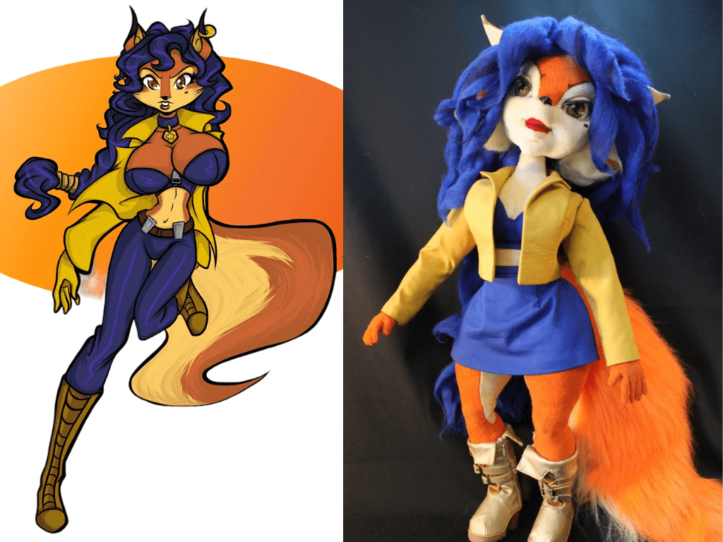 custom-made-doll-character-Carmelita-Fox