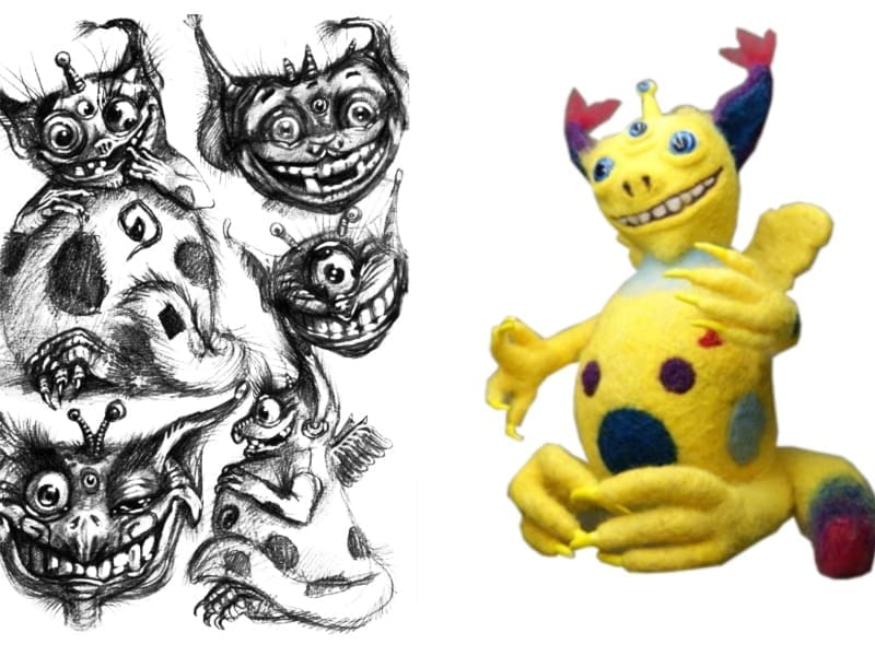 custom-toys-from-drawings-to-order-monster
