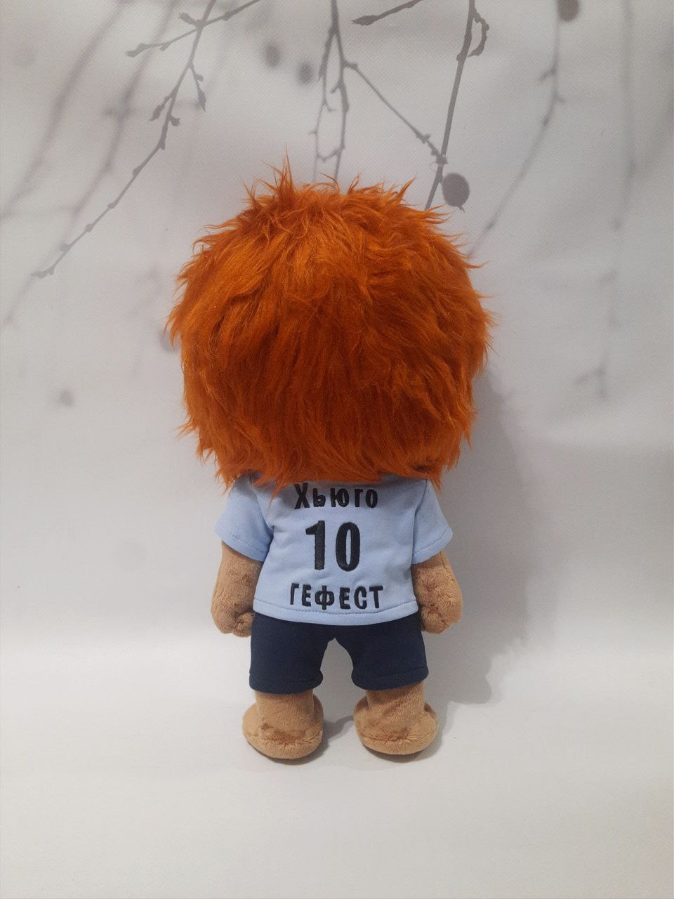 FC Gefest mascot 5 handmade-lion-plush-toy