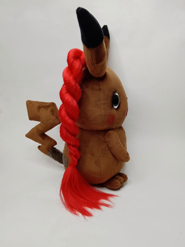 Zoe Wees Pikachu Plush 2 unique-pikachu-plushie