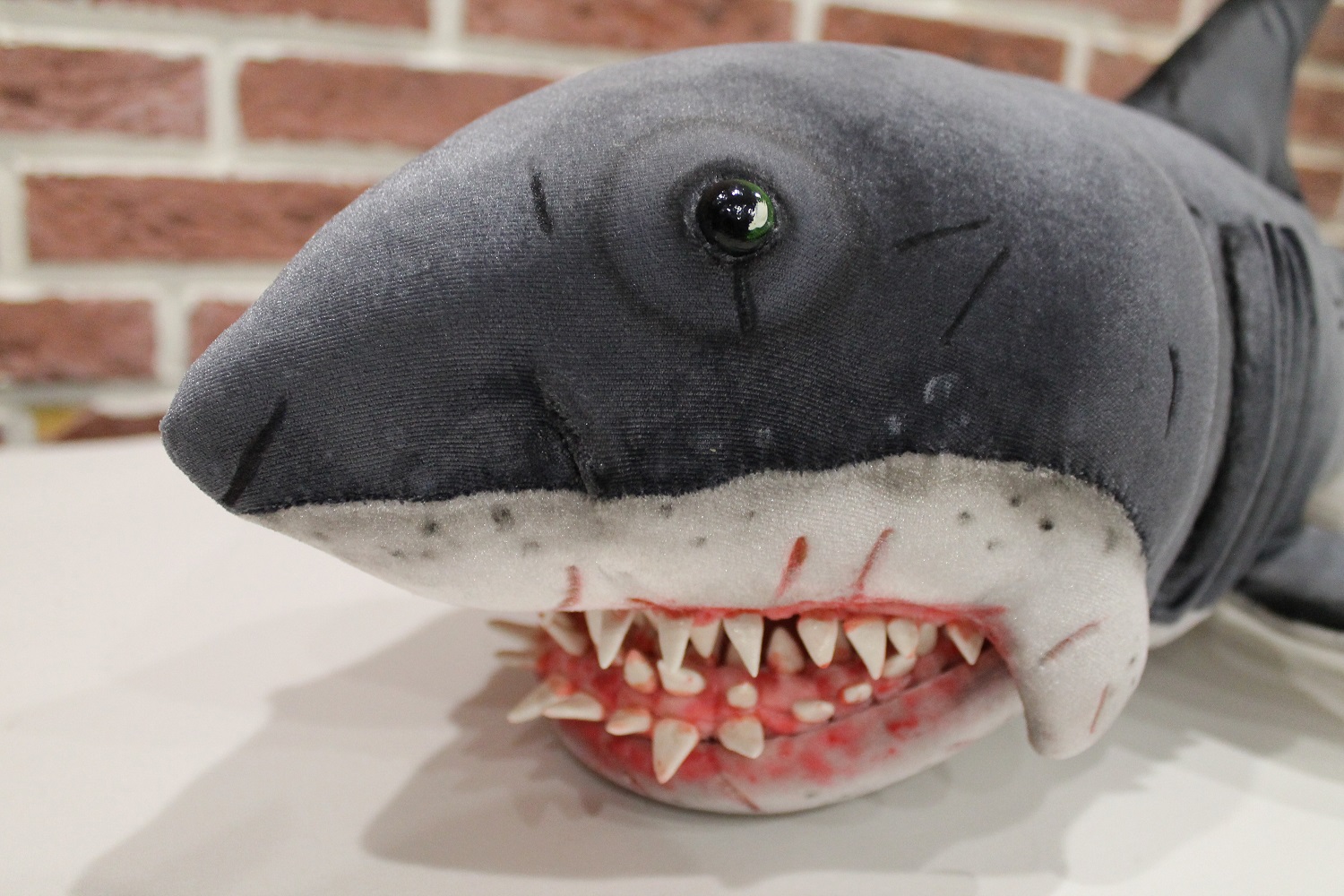 Shark jaws 4 shark-plush-with-sharp-teeth