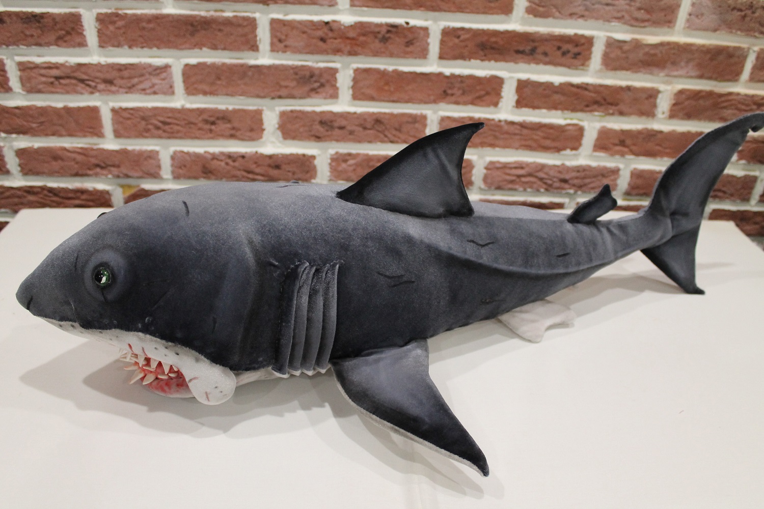 Shark jaws 2 bloody-shark-stuffed-animal