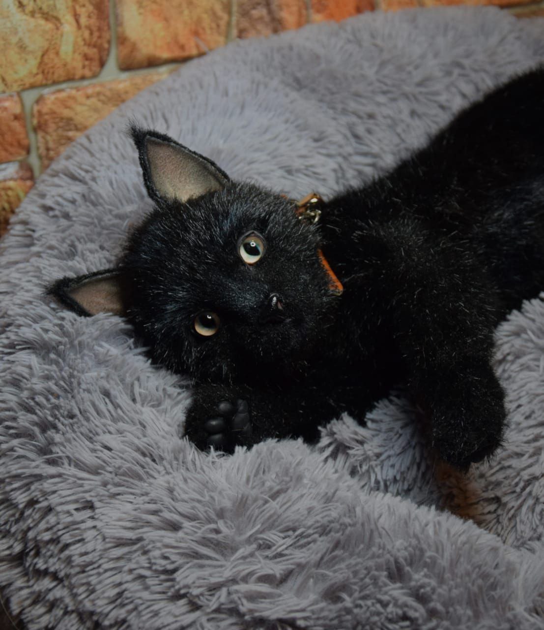 Black cat 3 lifelike-black-cat-sculpture