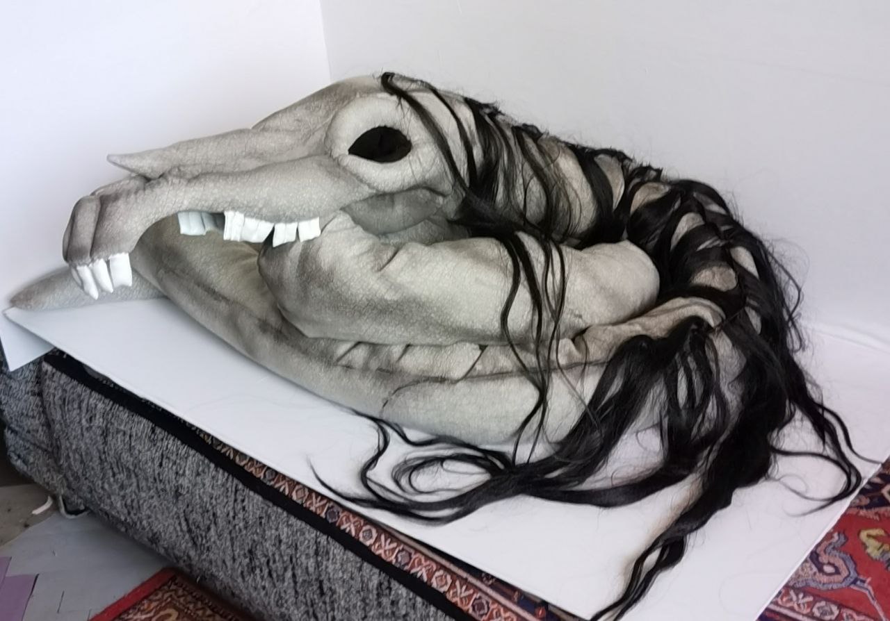 Long-necked horse 2 unique-horse-plush-toy