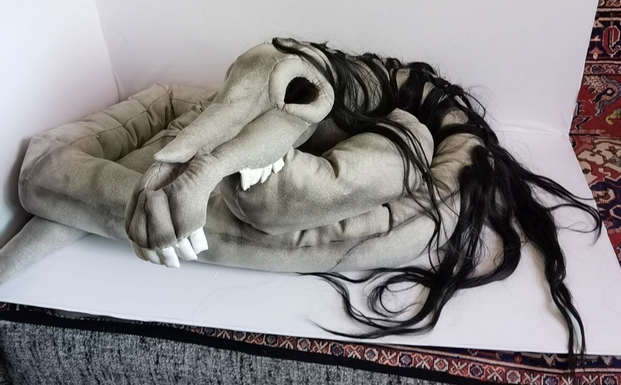 Long-necked horse 3 long-necked-horse-stuffed-animal