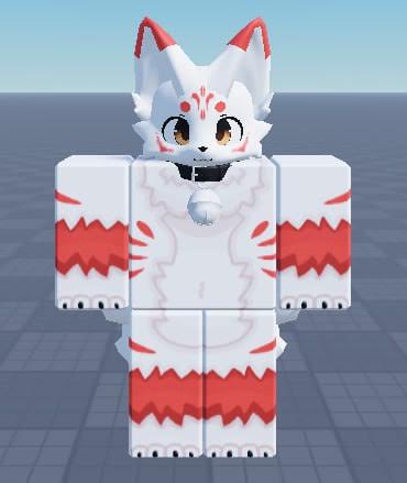 Kitsune 4 roblox-character-stuffed-animal