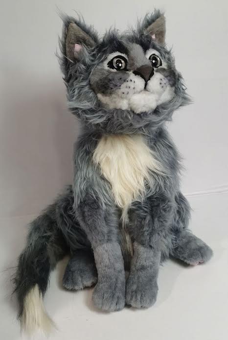 Realistic gray cat 2 buy-custom-stuffed-animal